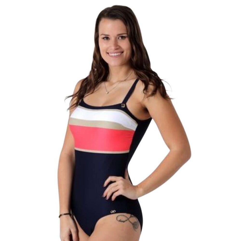 Nuria Ferrer Layla Swimsuit One-piece Swimwear Tummy Control US Size 10